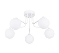 Lustre Acier Blanc G9 5 Astral
