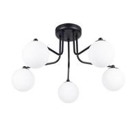 Lustre Acier Noir/Blanc G9 5 Astral