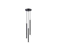 Sollux Lighting Suspension Arche SL.1341 Acier G9 3x max 8W LED 230V 50Hz Noir