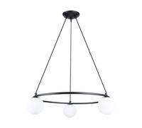 Lustre Acier Noir G9 3 Yoli