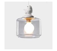 Lustre - American Verre 1 Head Bird Think Lampe suspendue Dîner Restaurants, Magasins Modern Cafe,Luxe