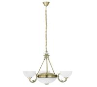 Lustre Blanc Ø74Cm Suspension Plafond Lampe Style Jugendstil