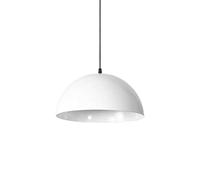 Lustre Couleur Macaron, luminaire Suspendu Industriel Semi-Circulaire, luminaire Suspendu pour Plafond, décoration de Restaurant, Centre Commercial, Lustre à vis E27, Lustre Simple
