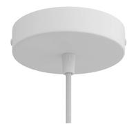 Lustre - Creative Cables - KRM57FCVBO - Rosace métallique cylindrique - Blanc - Intérieur