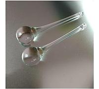 Lustre Cristal Prismes Pendentifs 10 Pièces/lot 28 * 100mm Clair Goutte d'eau Accessoires Suspendus Verre Goutte d'eau Pendentif Cristaux Éclairage Lampe Pièces De Rechange,Transparent,28X100mm,YUYA