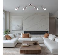 Lustre De Luxe Pour Chambre D'Hôtes 16 W Chromé Argent Big Light