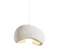 Lustre de personnalité japonaise, lampe suspendue en résine de style industriel créatif, luminaires de plafond à vis E27, lampe suspendue de décoration de salon, bureau, salle à manger reliable