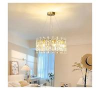 Lustre de Plafond en Cristal de Salon de Luxe décoration créative postmoderne Salle à Manger Chambre éclairage intérieur à LED, éclairage Moderne(60cm)