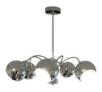 Lustre de salle à manger créatif à 3 ou 5 têtes de style ferme française, plafonnier de salon chromé vintage, suspension pour îlot de cuisine médiéval nordique, lampe d'intérieur rustique pour chambre