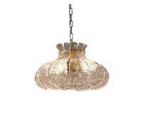 Lustre de Salle à Manger en Verre Vintage français, Lustre américain de Chambre à Coucher, éclairage de Bar Design du Milieu du siècle, éclairage Moderne(40cm)