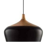 Lustre de Style Industriel Nordique, Abat-Jour en Aluminium à personnalité créative, Source Lumineuse E27, Lampe Suspendue à Une tête, décoration de Bureau, de Magasin de vêtements, de Grange