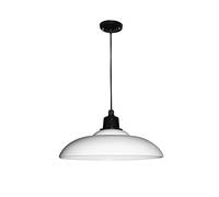 Lustre de Style Industriel rétro, Suspension métallique créative en Forme de Couvercle de Pot, Lampe Suspendue à Une tête, plafonnier, luminaire décoratif pour Salle à Manger ou Bureau