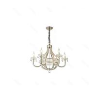 Lustre en Cristal américain France Lampe Suspendue chromée pour Salon Salle à Manger Chambre Éclairage Décoration intérieure Droplight, éclairage Moderne(D83xH60cm 8 Lights)