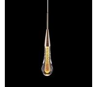 Lustre en Cristal Goutte de Pluie, Lustre Moderne en Laiton, éclairage d'îlot de Cuisine, Suspension