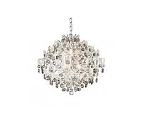 Lustre en cristal HIDDEN GEM chromé 6 ampoules