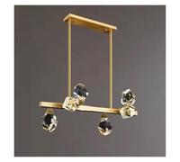 Lustre en Cristal pour escalier, éclairage d'intérieur, Lampe de Plafond, Suspension, lustres à LED pour Salon, éclairage d'intérieur, Moderne