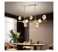 Lustre en Cristal pour escalier, éclairage d'intérieur, Lampe de Plafond, Suspension, lustres à LED pour Salon, éclairage d'intérieur, Moderne