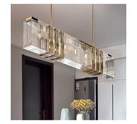 Lustre en Cristal Vintage, Style Post-Moderne, créatif, idéal pour Une Villa, Un hôtel, Une Chambre, Un Restaurant ou Un Bar (Dimensions : L80CM)