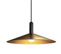 Lustre en cuivre de Style Amen, Abat-Jour créatif en Forme de Parapluie, Lampe Suspendue au Plafond encastrée, Source Lumineuse E27, Lampe Suspendue à Une tête, décoration de Porche et de Balcon Li