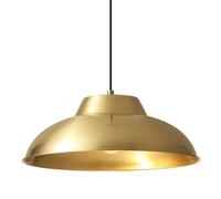 Lustre en cuivre de Style Amen, Abat-Jour personnalisé en Forme de Chapeau, Lampe Suspendue de Plafond à culot E27, Lampe Suspendue décorative pour Restaurant de Balcon, luminaires encastrés