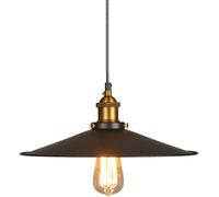 Lustre en Fer forgé de Style Industriel améin, Suspension Parapluie créative, Lampe Suspendue à tête Unique E27, luminaires de Plafond, Suspension pour Restaurant et Bar