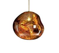 Lustre En Forme De Globe De Lave, Lampe Suspendue Moderne En Forme De Lave Avec Corde De Suspension RéGlable De 150cm, Lampe Suspendue à Led De Forme IrréGulièRe, Pour La Maison, Le Café,A-36cm