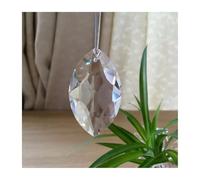 Lustre en perles de cristal, prismes de couleur claire K9 suspendus for lustre, 38mm-63mm, 1 pièces(38mm 1 piece)