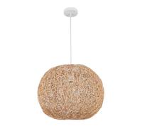 Lustre En Tissage En Bambou Décoration Simple Luminaires de Salle à Manger Lampe Suspendue En Rotin En Bambou pour Salons de Thé