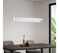 Suspension design LED suspension salon éclairage verre cristal chrome plafonnier Eglo 93562