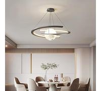 Lustre Enfants Moderne Acrylique Planète Chambre Espace Étoile LED Lampe Suspendue Terre Boule Art Décor À La Maison Intérieur Fantaisie Luminaire Enfants Bébé Dessin Animé Plafonnier ( Color : Noir ,