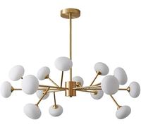 Lustre G9 Nordic Magic Molecule - Éclairage pour Salon, Chambre à Coucher, Salle à Manger - Design Moderne et concis - Suspension