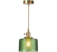 Lustre Industriel en Verre, idéal pour Une Chambre, Une Salle à Manger ou Un Salon.