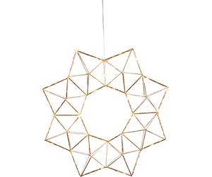 Lustre interieur EDGE Star for Hanging acier laiton LED 3V DC