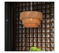 Lustre, Lampe à Pampilles en Corde de Chanvre rétro, Lustre créatif pour Salon, Chambre à Coucher, Salle à Manger, décoration de la Maison