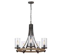 Quintiesse Angelo lampe suspendue 5x60 W fer QN-ANGELO5