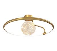 Lustre Led À Intensité Variable, Compatible Avec Cuisine, Salon, Chambre, Chambre D'Enfant, Salle À Manger, Galerie, Hall D'Entrée, Luminaires D'Intérieur, Éclairage En Silicone, Une Couleur - 55 Cm/O