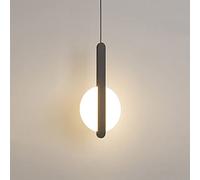 Lustre LED en Acrylique pour îlot de Cuisine - Lampe Suspendue créative en Fer forgé, idéale pour Un séjour chez l'habitant, Une Chambre, Une Table de Chevet, Un Bureau, Un escalier ou Un Salon - Cou