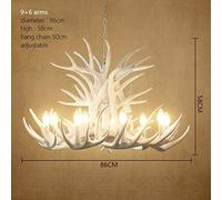 Lustre LED moderne avec bois marron, résine, luminaire vintage E14, éclairage de maison unique, nuances argentées et dorées, plafonnier décoratif élégant