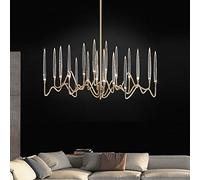 Lustre LED Moderne pour Salon, nouveauté, Branche d'arbre, décoration, Lampe Nordique, Salle à Manger, Chambre à Coucher, Lustre en Cristal (Couleur d'émission : Blanc Froid, Couleur de