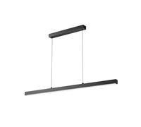 Lustre linéaire à LED, suspension pour table de billard, plafonnier pour îlot de cuisine, éclairage suspendu à intensité variable pour salle à manger, bureau, lumière trichromatique, éclairage suspen