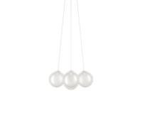 Lustre Lodes Random Cloud 7 Ø23 2700K Glacé Dépoli