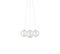 Lustre Lodes Random Cloud 7 Ø23 3000K Glacé Dépoli