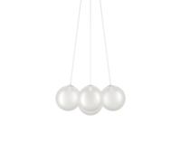 Lustre Lodes Random Cloud 7 Ø28 2700K Glacé Dépoli