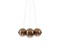 Lustre Lodes Random Cloud 7 Ø28 3000K Bronze brillant/Verre