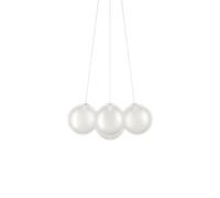Lustre Lodes Random Cloud 7 Ø28 3000K Glacé Dépoli