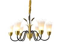 Lustre Long Moderne, Lustre Minimaliste créatif, Lustre de modélisation de Cage d'escalier Duplex, pour Salon, Salle à Manger, Chambre à Coucher-Chrome 3t