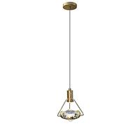 Lustre, lumières LED personnalité créative Cristal Diamant tête de lit Pendentif éclairage LED Trois Couleurs dimmable Moderne Lustre tête Unique réglable Barre plafonnier allée Suspension lumière éc