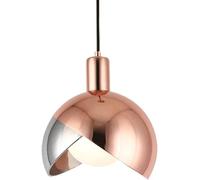 Lustre, Lustre de personnalité améine, Lampe Suspendue en métal et Verre de Style Minimaliste créatif, Source Lumineuse E27, Lampe Suspendue à Une tête