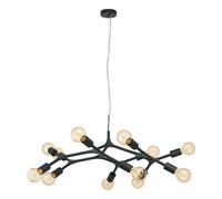 Lustre Moderne Design Noir 12 Lumières GL0579