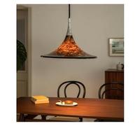 Lustre Moderne en Acrylique, Lustre en Fer, luminaire décoratif de pièce, Lustre Vintage pour Salle à Manger, Salon, Chambre à Coucher, éclairage Moderne(White Light,D42cm)